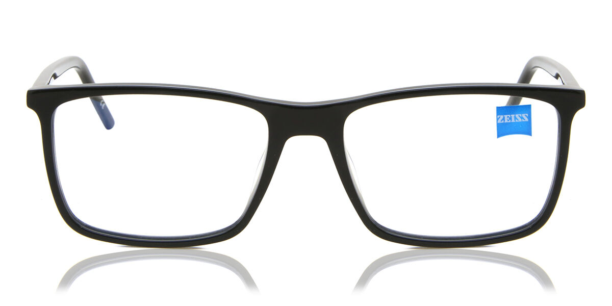 Zeiss ZS22500 413 Square Transparent Denim Blue Eyeglasses