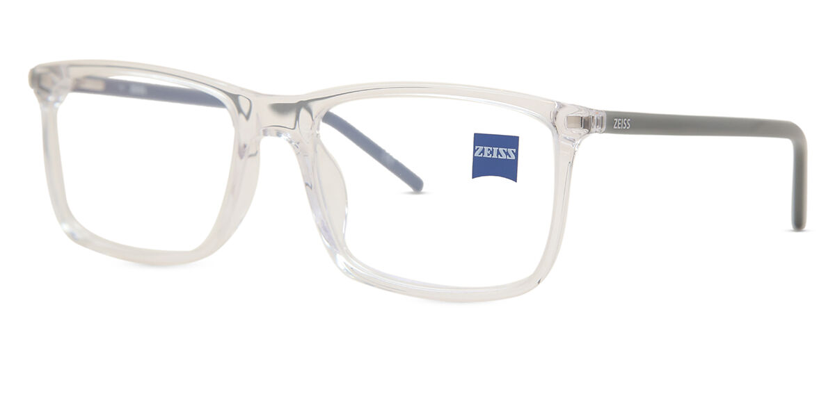 Zeiss ZS22500 970 Square Transparent White Eyeglasses