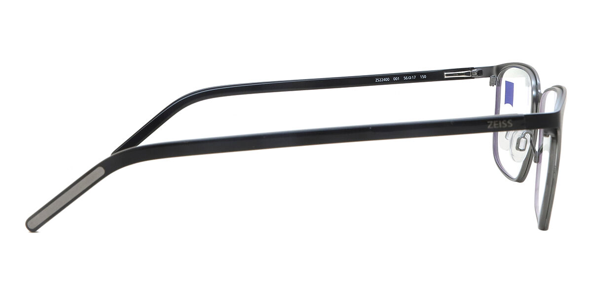 Zeiss ZS22400 001 Rectangle Matte Black Eyeglasses