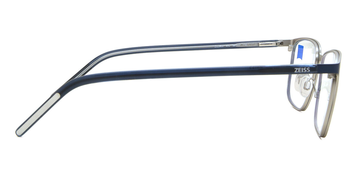 Zeiss ZS22400 410 Rectangle Matte Navy Blue Eyeglasses