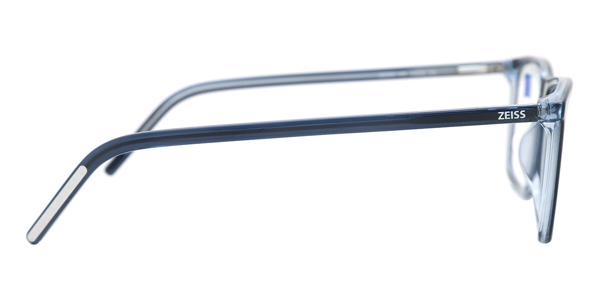 Zeiss ZS22500 413 Square Transparent Denim Blue Eyeglasses