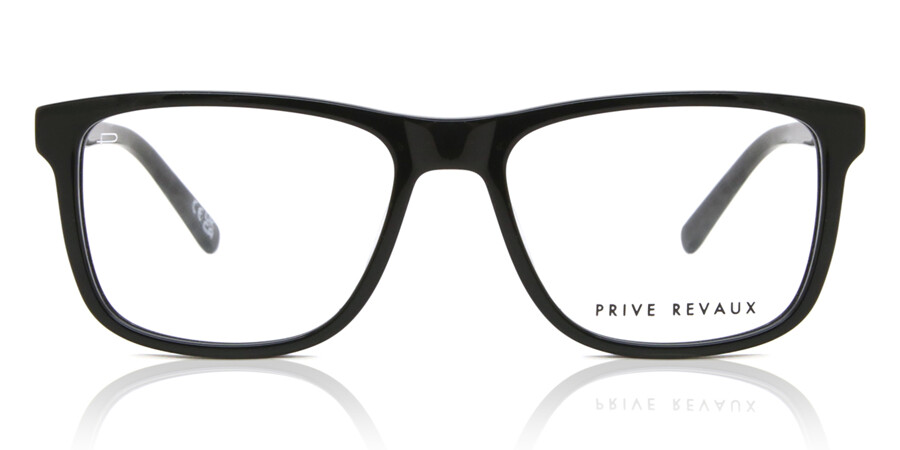 Privé Revaux RELAY 807 Rectangle Black Eyeglasses | SmartBuyGlasses US