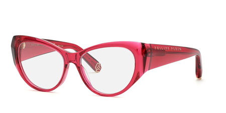 Philipp Plein VPP068S Eyeglasses Red Plastic Cat-Eye NEW Philipp Plein VPP068S 0V64 Red 57mm Eyeglasses | eBay main image 2