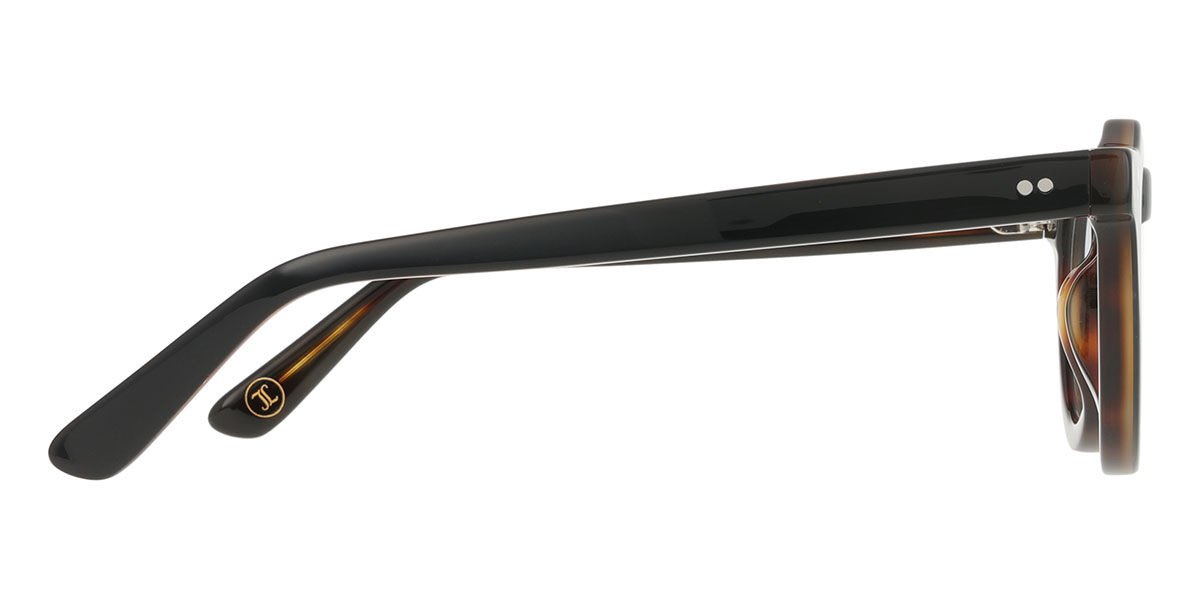 Lesca PICA K5 Oval Black On Tortoise Eyeglasses | SmartBuyGlasses US