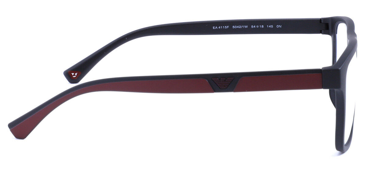Emporio Armani EA4115F Asian Fit With Clip-On 50421W Rectangle