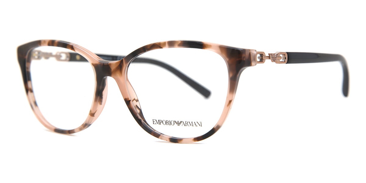 Emporio Armani EA3190 5410 Rose Pink Tortoise Eyeglasses