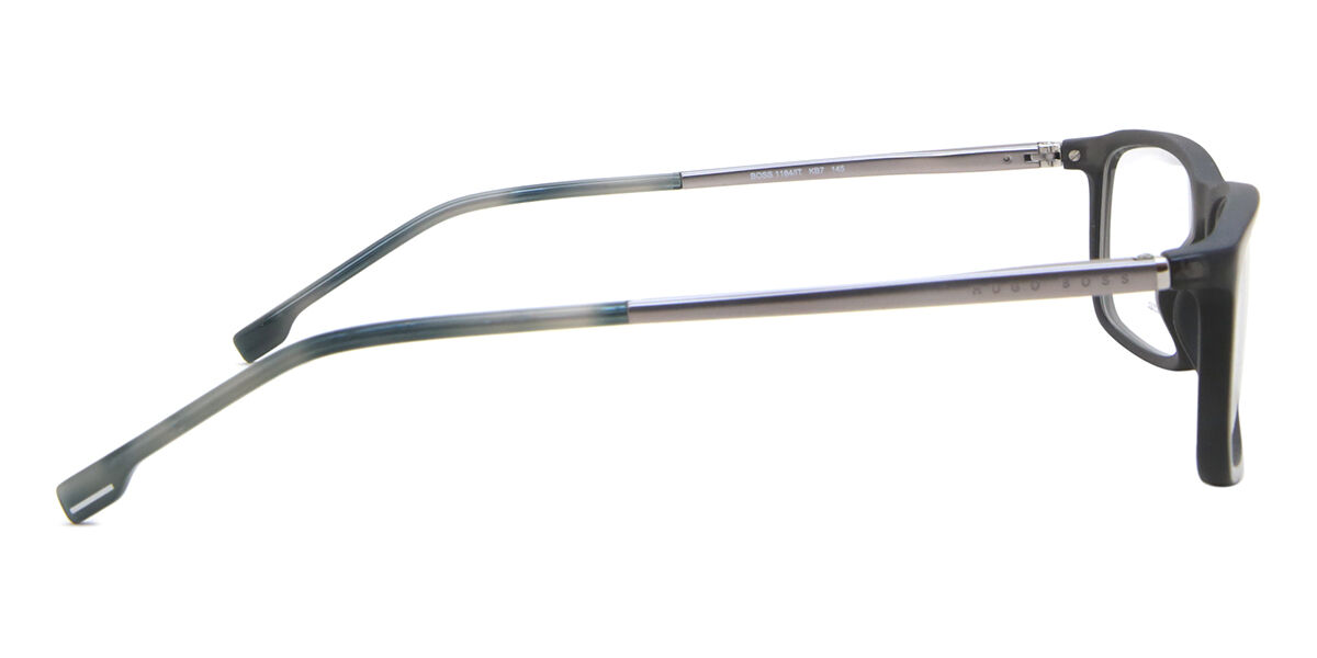Boss 1184/IT KB7 Rectangle Transparent Grey Eyeglasses