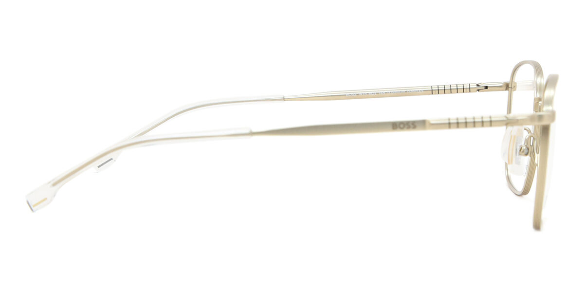boss耶气满满 セット Boss 1415 AOZ Square Matte Gold Eyeglasses | SmartBuyGlasses US