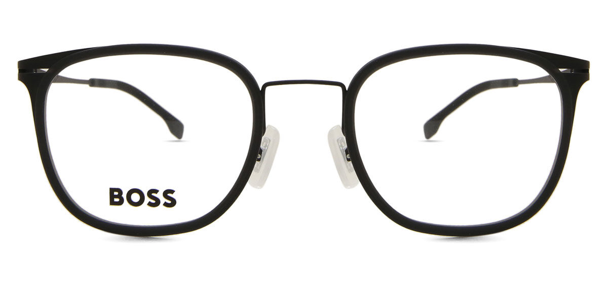 Boss 1427 O6W Square Matte Black Eyeglasses | SmartBuyGlasses US