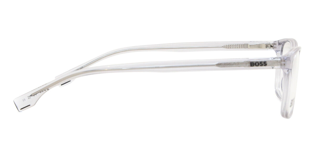 Boss 1570 KB7 Square Transparent Grey Eyeglasses | SmartBuyGlasses US