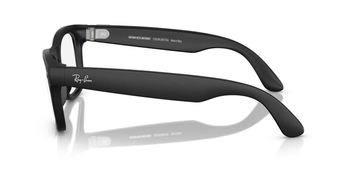 Ray-Ban Meta RW4008 Wayfarer with Blue-Light Block 601S1M Square